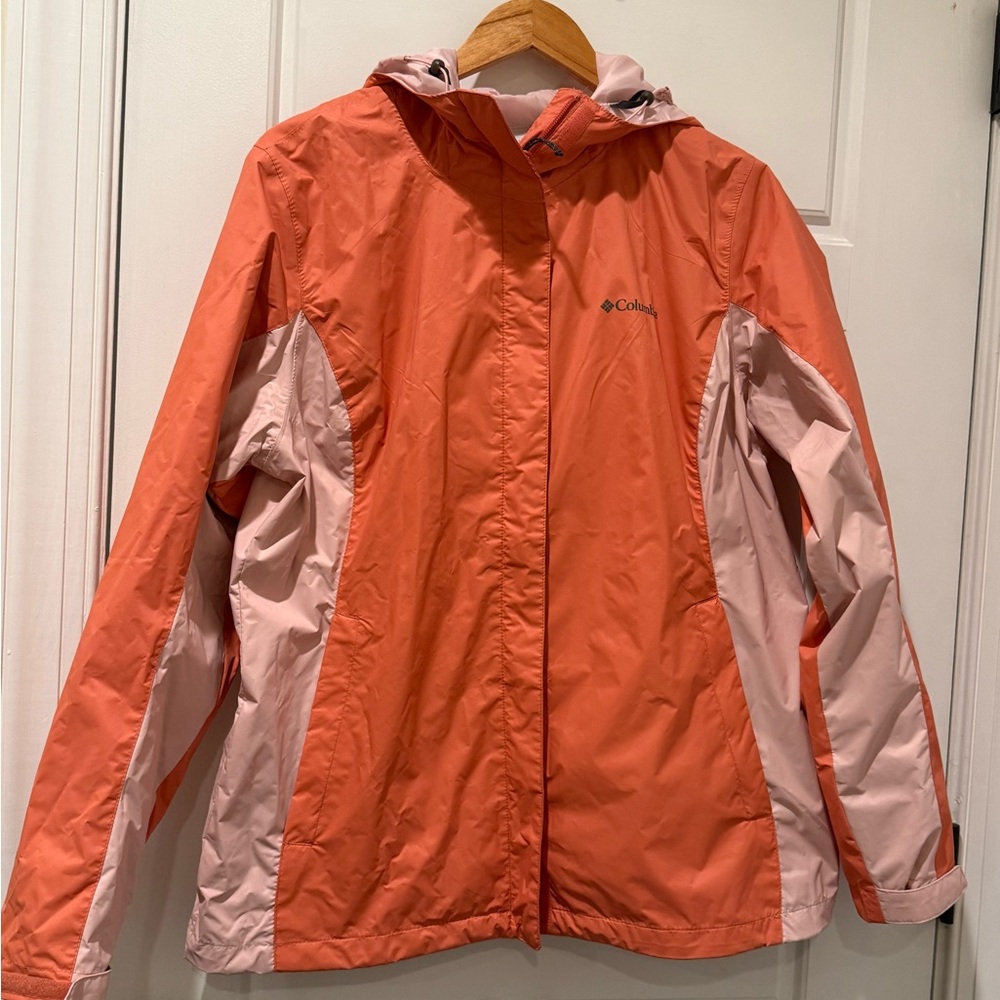 Columbia Arcadia ll Two-Tone Orange and Pink Jacket